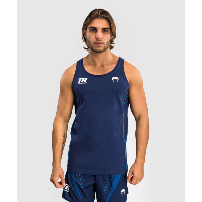 Venum Top Rank Original Mens Tank Top Navy Blu