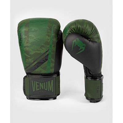 Venum Trooper Boxing Gloves Verde-Negro