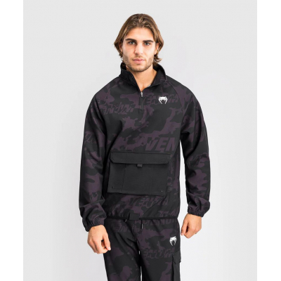 Venum Trooper Mens Half Zip Jacket Preto-Roxo