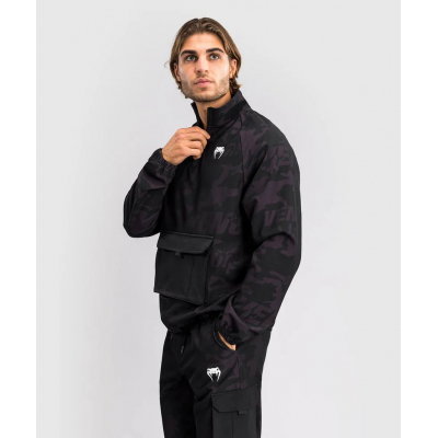 Venum Trooper Mens Half Zip Jacket Preto-Roxo