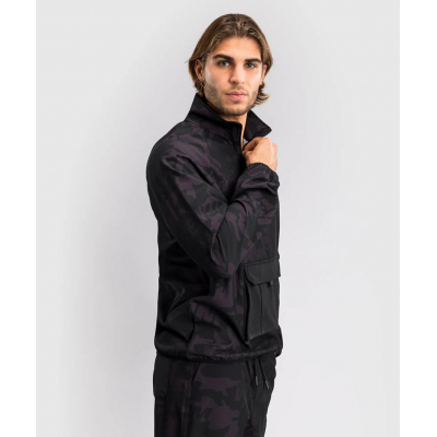 Venum Trooper Mens Half Zip Jacket Preto-Roxo