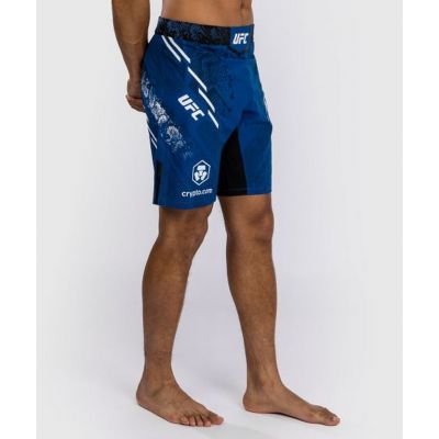 Venum UFC Adrenaline Authentic Fight Night Men Fight Short - Long Fit Blue