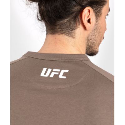 Venum UFC Adrenaline Fight Week T-Shirt Long Sleeves Marron