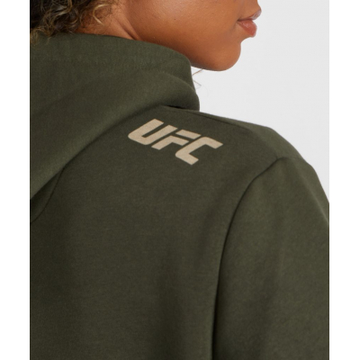 Venum UFC Adrenaline Fight Week Women Pullover Hoodie Green