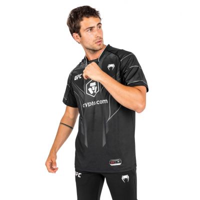 Venum UFC Authentic Fight Night 2.0 Mens Walkout Jersey Black