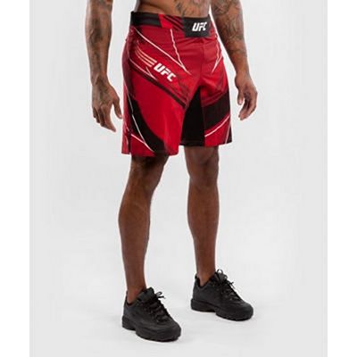 Venum UFC Authentic Fight Night Mens Shorts Long Fit Red