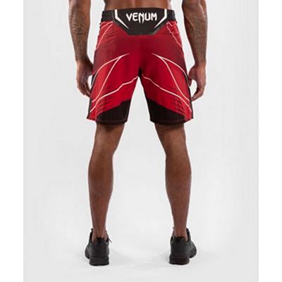 Venum UFC Authentic Fight Night Mens Shorts Long Fit Rojo