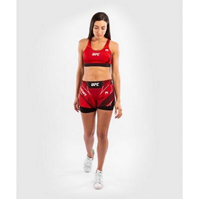 Venum UFC Authentic Fight Night Womens Sport Bra Red