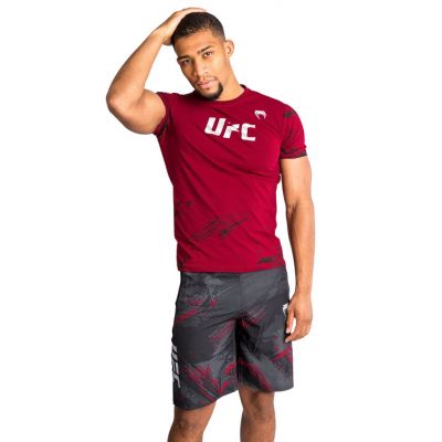 UFC Venum Authentic Fight Week Mens Performance Short Sleeve T-shirt -  KHAKI - Sport Brasil Rj
