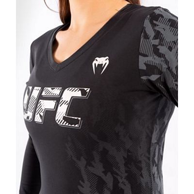 Venum UFC Authentic Fight Week Women Long Sleeve T-shirt Negro