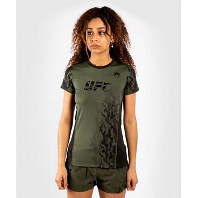 Venum UFC Authentic Fight Week Women's Performance Short Sleeve T-shirt Verde