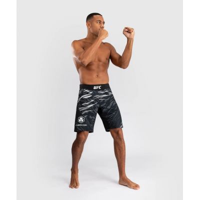 Venum UFC Fusion Authentic Fight Night Mens Fight Short Long Fit Negro-Blanco