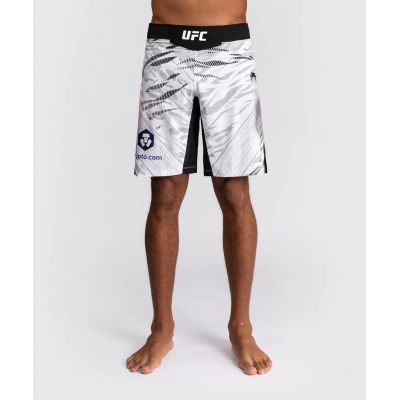 Venum UFC Fusion Authentic Fight Night Mens Fight Short Long Fit Blanco