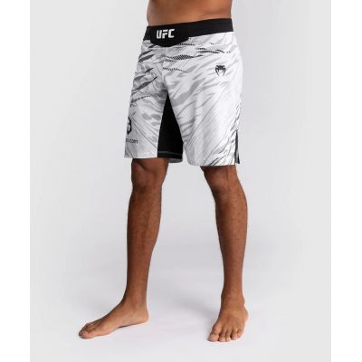 Venum UFC Fusion Authentic Fight Night Mens Fight Short Long Fit Bianco