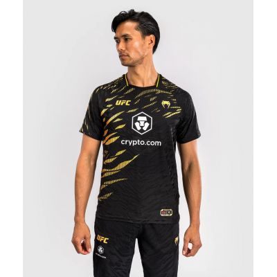 Venum UFC Fusion Authentic Fight Night Mens Walkout Jersey Nero-Oro