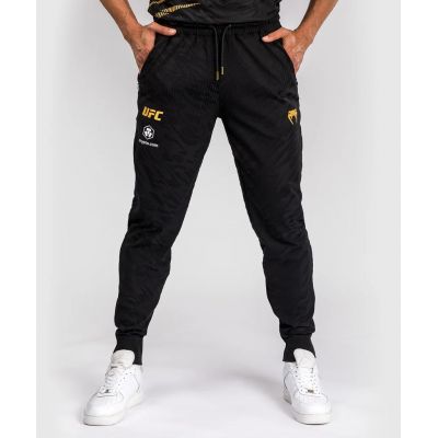 Venum UFC Fusion Authentic Fight Night Mens Walkout Pant Champion Negro-Oro