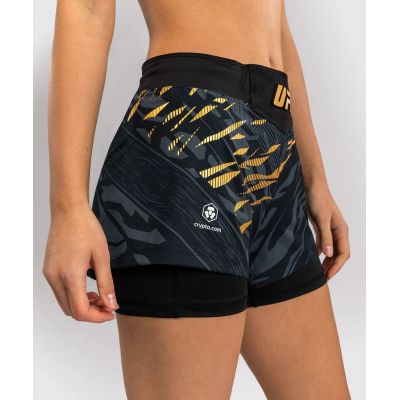 Venum UFC Fusion Authentic Fight Night Womens Fight Short Nero-Oro