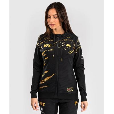 Venum UFC Fusion Fight Night Hoodie Ladies Champion Nero-Oro