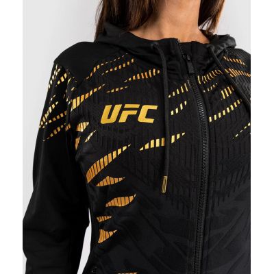 Venum UFC Fusion Fight Night Hoodie Ladies Champion Nero-Oro