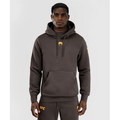 Venum UFC Fusion Fight Week Mens Pullover Hoodie Solid Marron