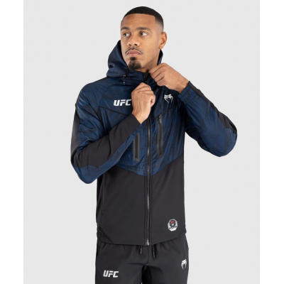 Venum UFC Fusion Fight Week Mens Zip Hoodie Azul