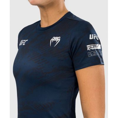 Venum UFC Fusion Fight Week Womens Dry Tech T-Shirt Azul