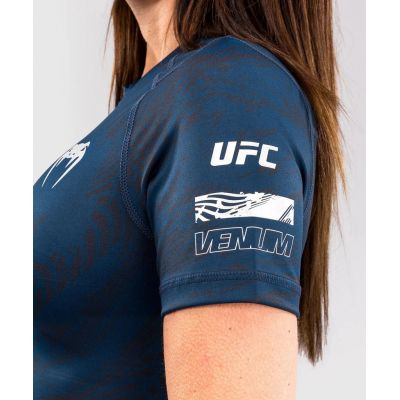 Venum UFC Fusion Fight Week Women’s Performance Short Sleeve Rashguard Blu