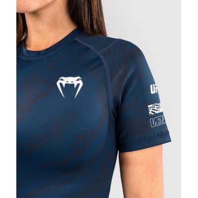 Venum UFC Fusion Fight Week Women’s Performance Short Sleeve Rashguard Blu