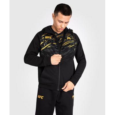 Venum UFC Fusion Mens Replica Zip Hoodie Nero-Oro