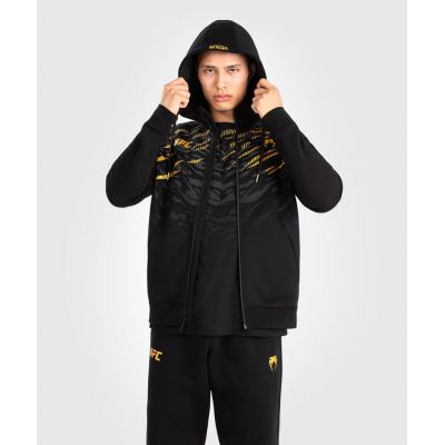 Venum UFC Fusion Mens Replica Zip Hoodie Nero-Oro