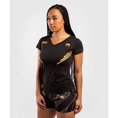 Venum UFC Replica Women Jersey Black-Gold