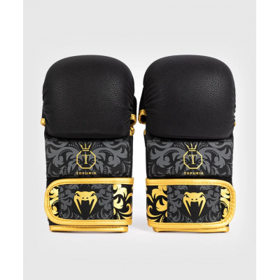 Venum X Ilia Topuria Unmatched MMA Sparring Gloves Black-Gold