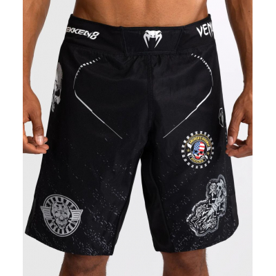 Venum X Tekken 8 Paul Phoenix Fight Shorts Black