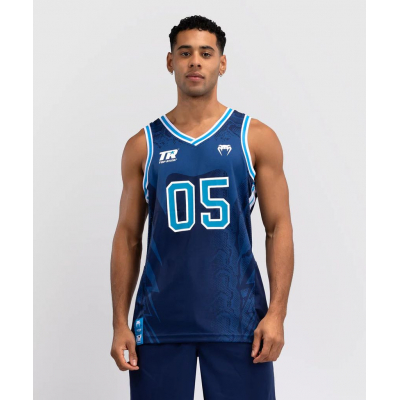 Venum X Top Rank Original Mens Basketball Jersey Azul Marinho