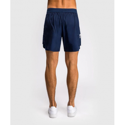 Venum X Top Rank Original Mens Training Shorts Navy Blu