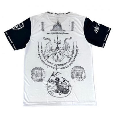 Wai Kru Sant Yant WKST White-Black