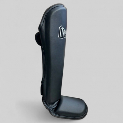 Wai Kru Shinguard Semi Leather DVSG-1 Nero