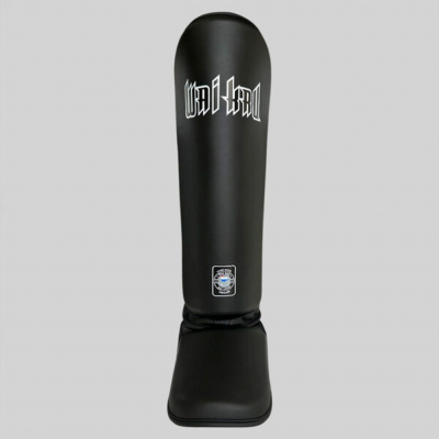 Wai Kru Shinguard Semi Leather DVSG-1 Preto