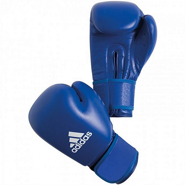 Adidas AIBA Boxing Gloves Blue