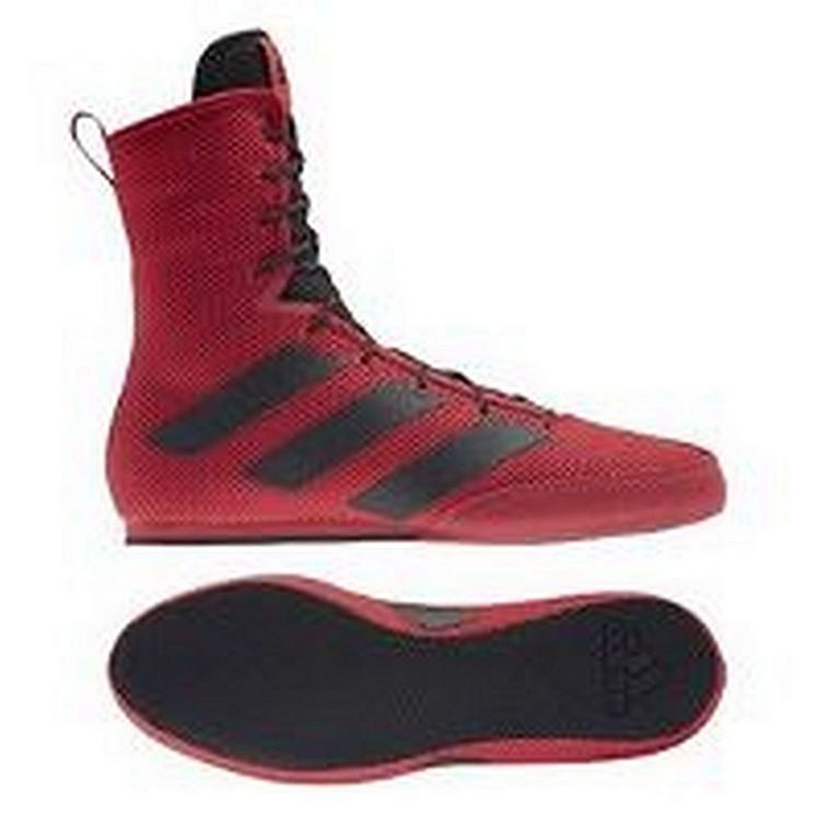 Adidas Botas Boxeo Box Hog 3 Rojo-Negro