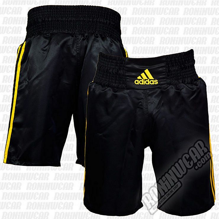 adidas Boxing Trunks Black-Gold