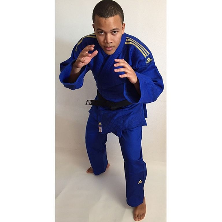 judogi adidas blu