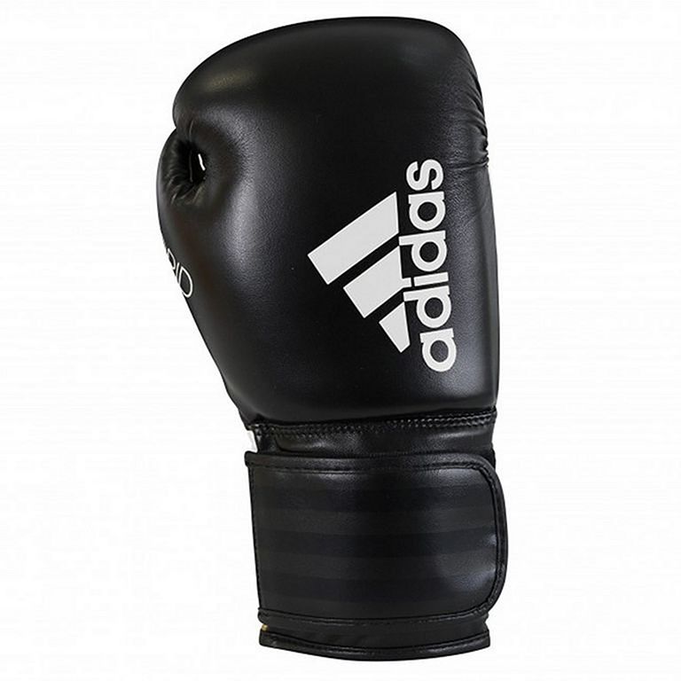 Cerdo Traer lote Adidas Hybrid 50 Boxing Gloves Negro-Blanco