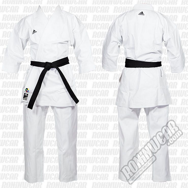 eliminar un poco Tormenta adidas Karategi Kata Elite Corte Japones Blanco