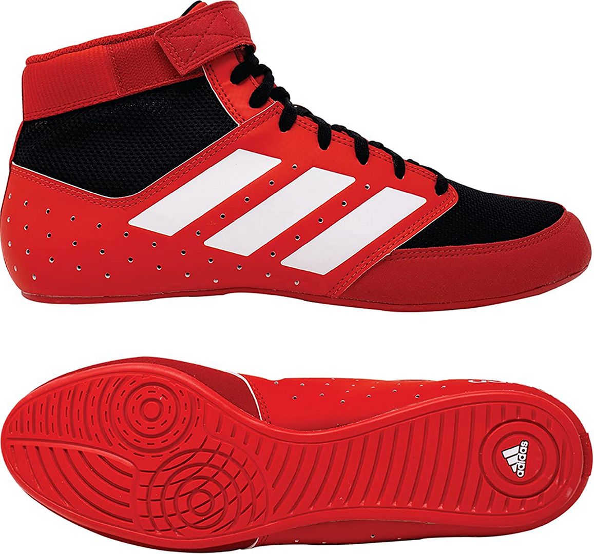 Adidas Combat Speed 5 Wrestling Shoes Preto-Vermelho