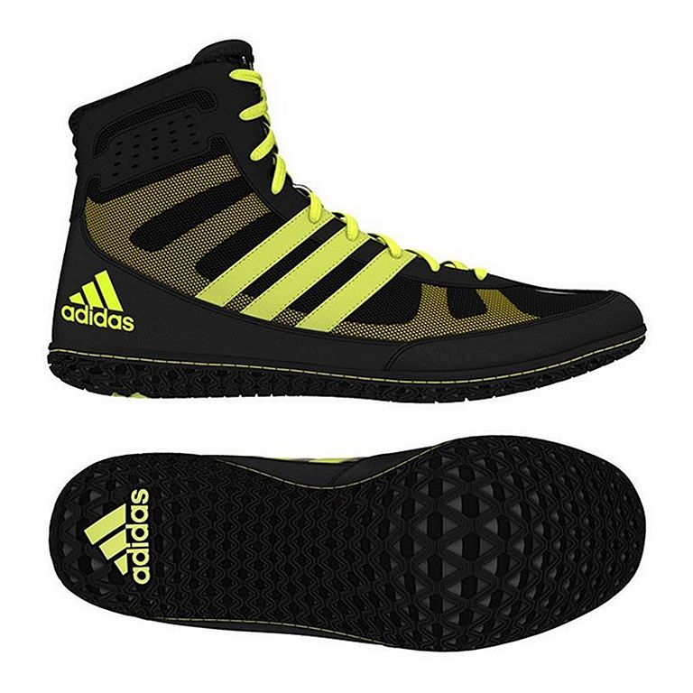 Tênis Adidas Mat Wizard 3 preto-amarelo
