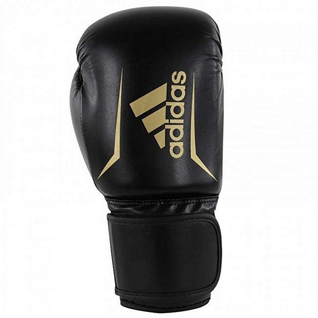 Adidas Speed 50 Boxing Gloves Schwarz-Gold