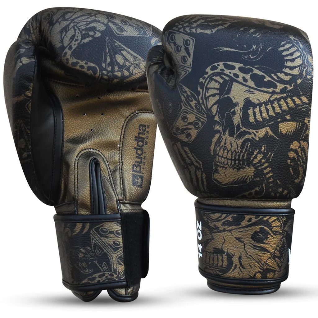Gants de Boxe Muay Thai et Sports de Combat – Cuir Synthétique