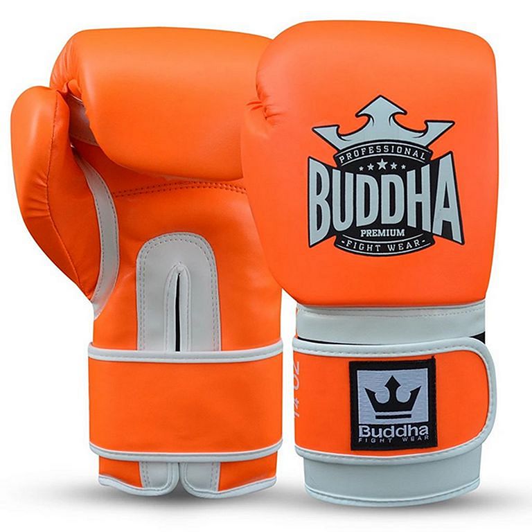 Guantes de boxeo Buddha Top Fight negro/dorado > Envío Gratis