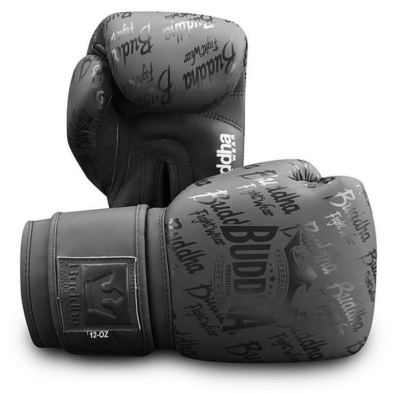 BUDDHA FIGHT WEAR - Guantes de Boxeo Fanstasy Noche - Muay Thai - Kick  Boxing - Piel Sintética Tejido Interior Resistente A Olores - Costura  Reforzada - Negro y Dorado - Talla